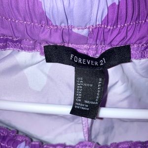 Forever 21 Pants & Jumpsuits - Purple Camp Joggers Forever 21 Pants & Jumpsuits - Purple Camp Joggers
